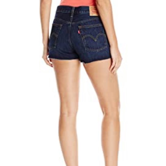 Levi’s 501 shorts in dark pacific - Picture 2 of 4
